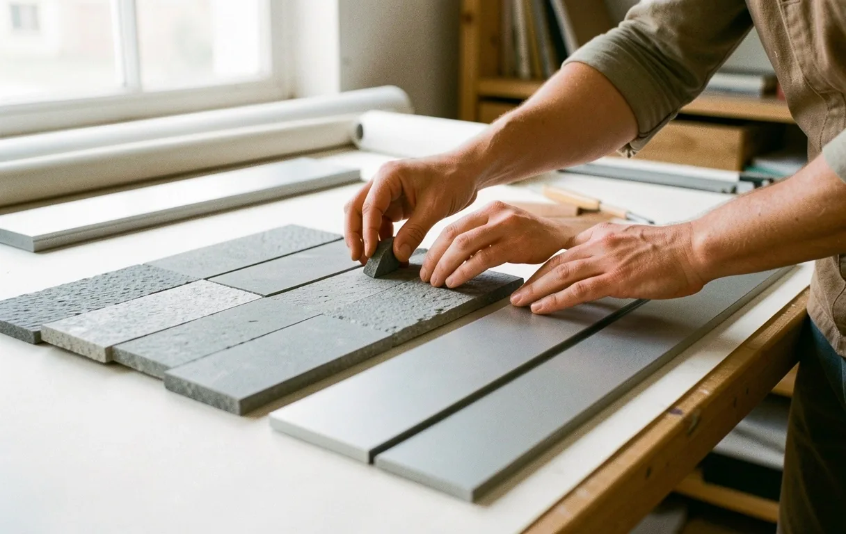 Process materials and architectural planning
