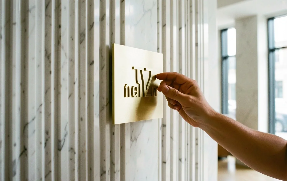 The tactility of branding